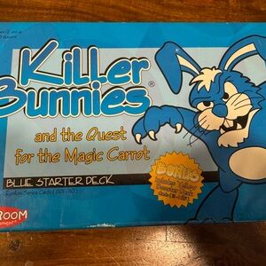 Killer Bunnies Blue Starter Deck Board Game